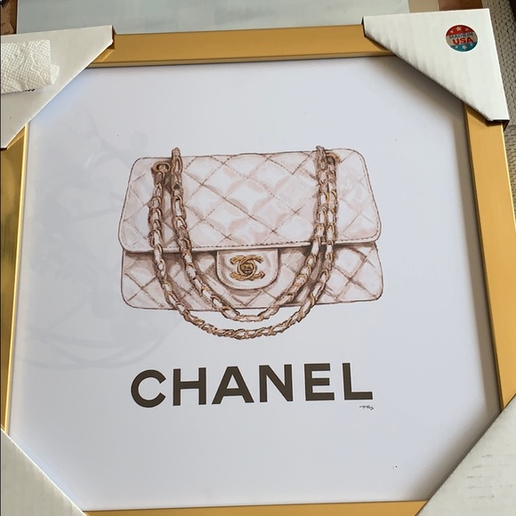 Chanel Wall Art Poshmark